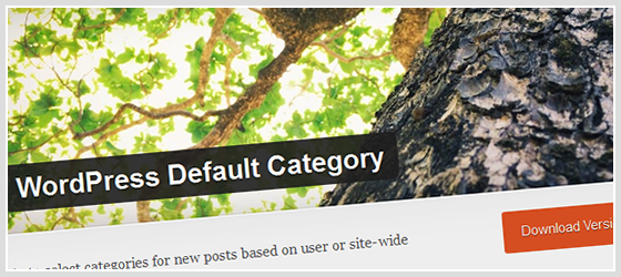 WordPress Default Category